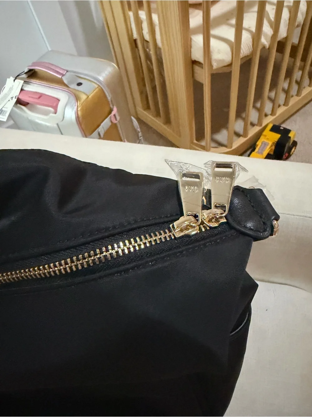 Stevies Backpack Vegan Midi — Black
